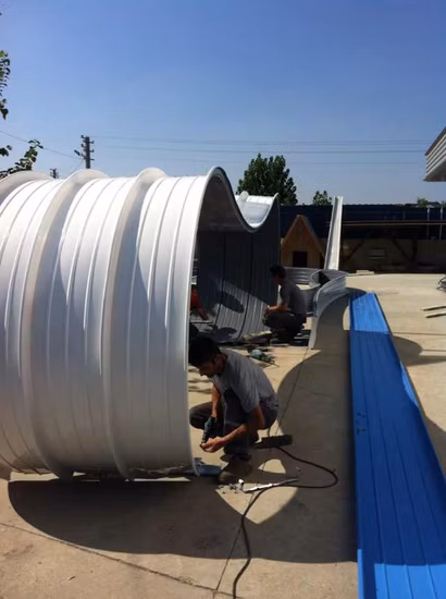 Construction Aluminum Standing Seam Roof Curving Profile Bending Forming Machine