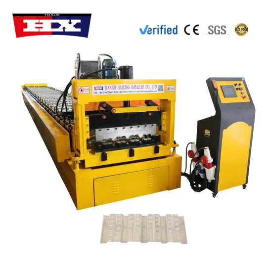 Metal Floor Deck Roll Forming Machine Steel Decking Sheet Making Machinery